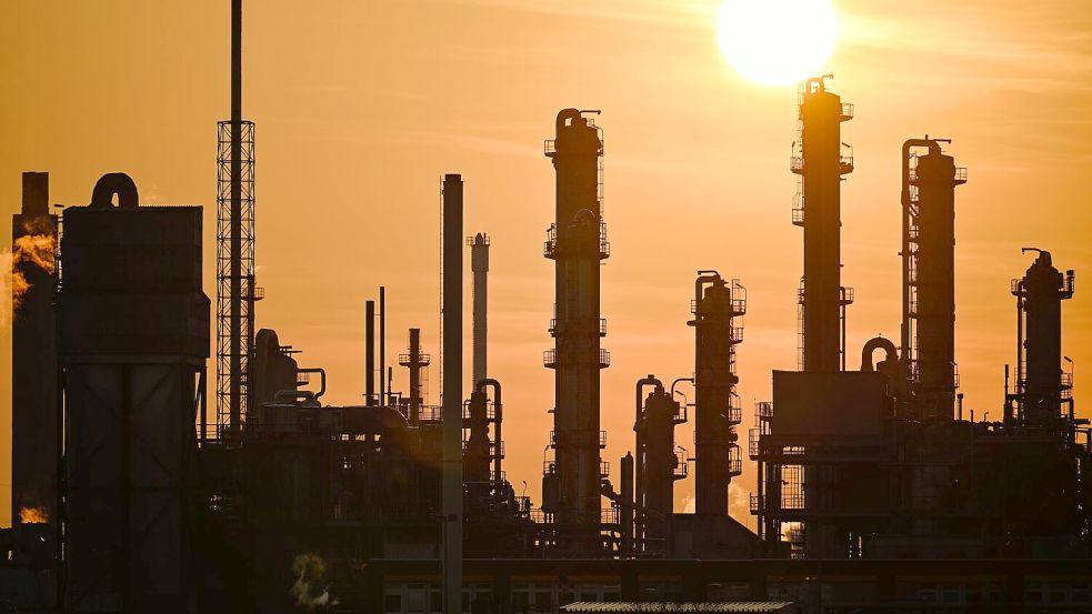 Teure Energie macht Branchen wie der Chemieindustrie zu schaffen Foto: Uwe Anspach/dpa