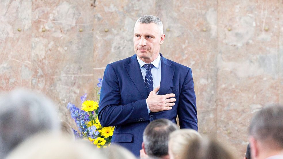 Klitschko ist mit der Fristsetzung von Trump nicht zufrieden. (Archivbild) Foto: Lando Hass/dpa
