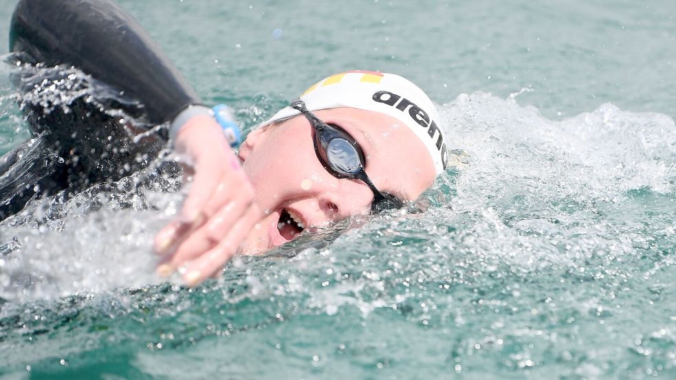 Lea Boy wollte eigentlich heute Morgen um eine WM-Medaille schwimmen. Foto: Alfredo Falcone/Zuma Press/dpa
