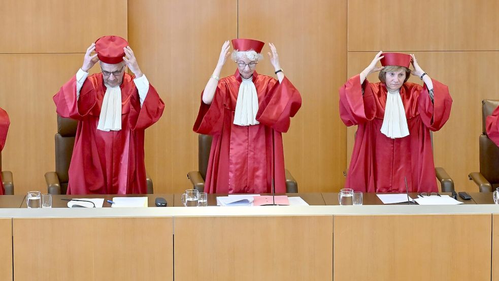 Der Zweite Senat hat die Schutzpflicht der Bundesregierung für Ausländer im Ausland geprüft. Foto: Uli Deck/dpa