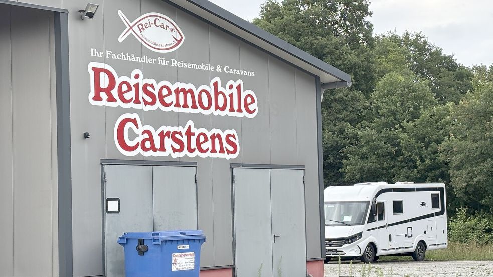 Reisemobile Carstens hat Wohnmobile und Caravans angeboten. Foto: Lars Löschen