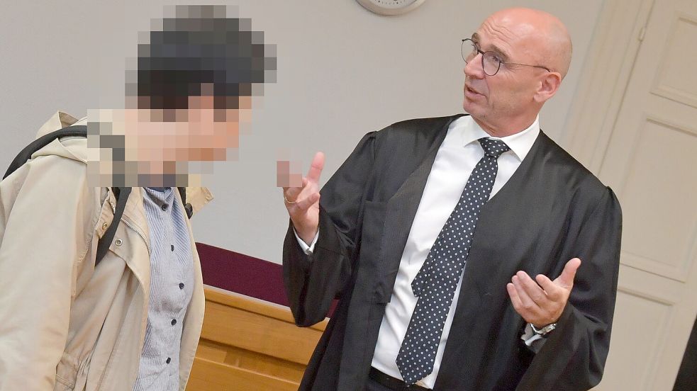Verteidiger Christian Schumacher hat bis zuletzt um eine Bewährungsstrafe gekämpft. Foto: Ortgies