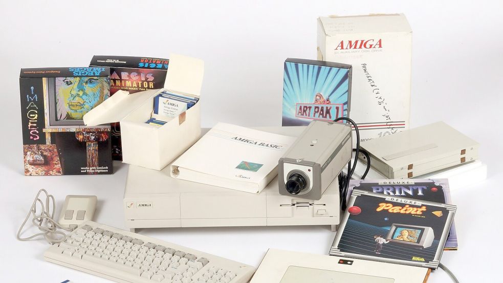 Der Pop-Art-Künstler Andy Warhol verwendete den Commodore Amiga für die Erstellung von Kunstwerken. Foto: picture alliance / dpa