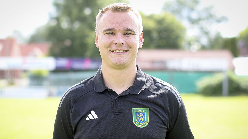 Trainer Jonas Petersen geht in seine dritte Pewsumer Saison.