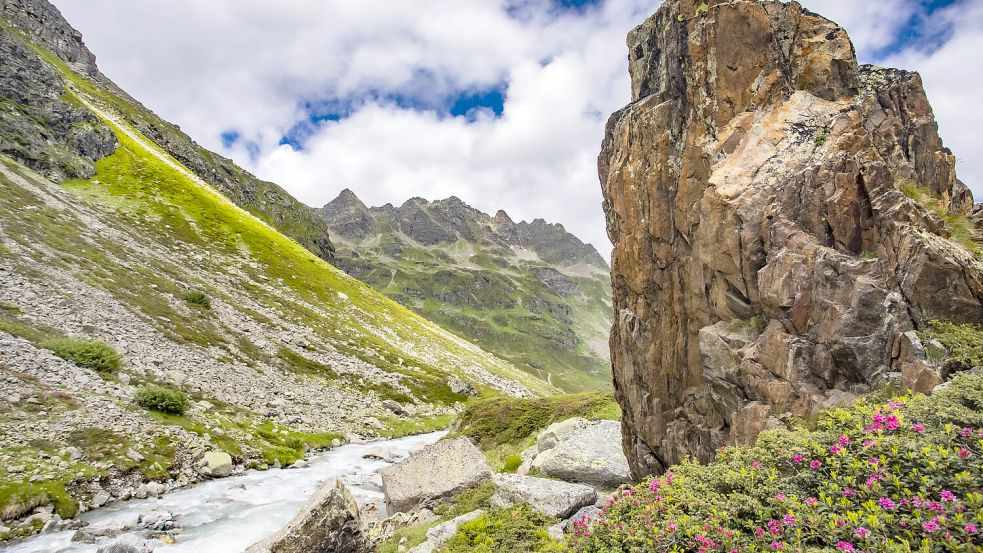 Die Alpenlandschaft im Montafon wurde Schauplatz des Unglücks. Foto: IMAGO/blickwinkel/M. Kuehn