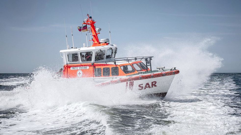 Das Seenotrettungsboot Fritz Thieme wird von freiwilligen Seenotrettern gefahren. Symbolfoto: DGzRS