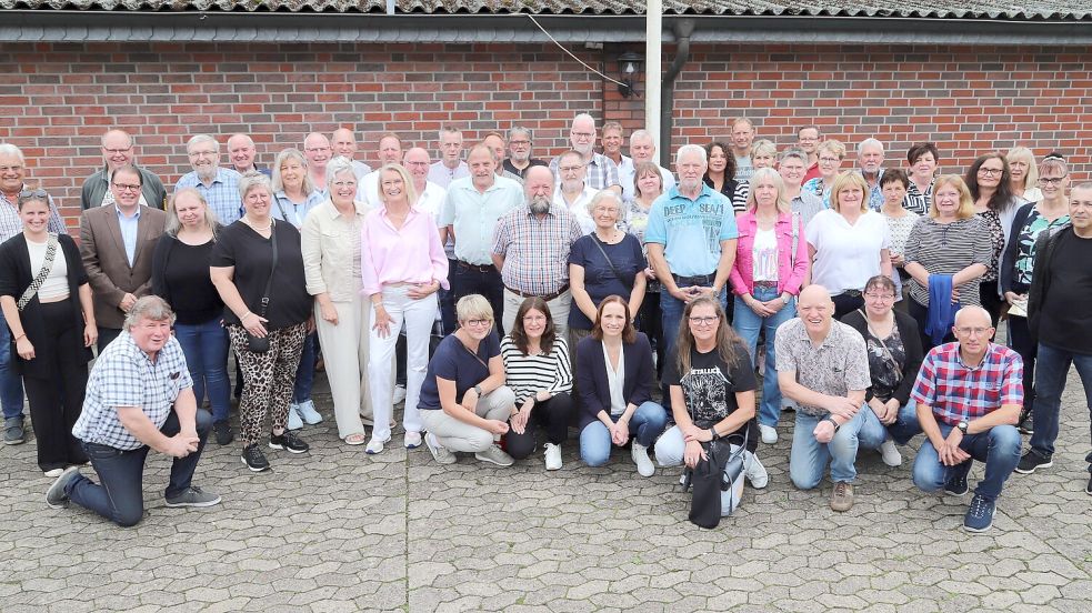 Zum Abschied hatte Hannelore Möllmann alle Kolleginnen und Kollegen eingeladen. Foto: Hans Passmann