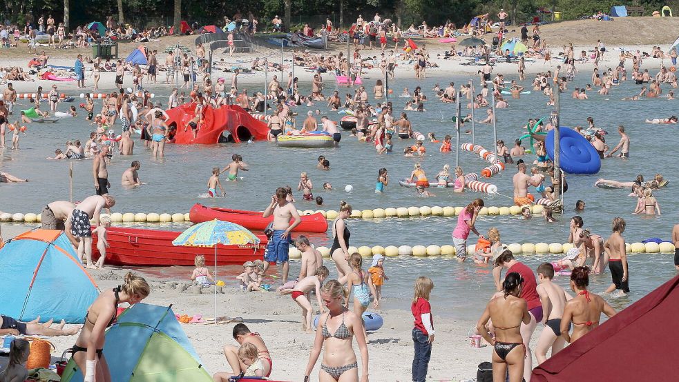 Das Freizeitgelände Tannenhausen ist sehr beliebt und im Sommer teilweise recht voll. Foto: Archiv