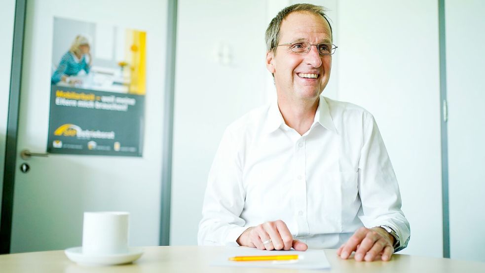 Betriebsratschef Eberhard Schick von SAP zu den Sparplänen des Konzerns. (Archivbild) Foto: Uwe Anspach/dpa