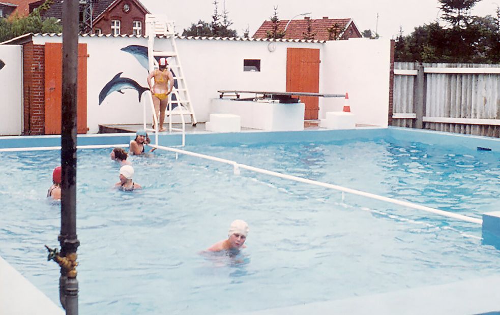 Einige Jahre lang gab es in Ihrhove ein Freibad. Foto: Sammlung Schröter