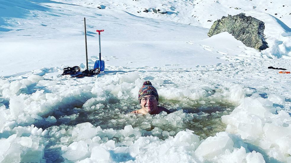 Wigald Boning geht jeden Tag im Freien baden. Foto: Veranstalter