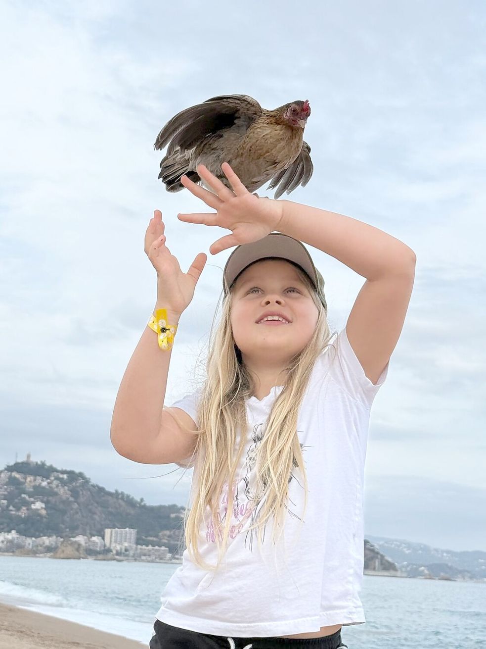 Kindergarten, Schule, Urlaub: Helene durfte mit. Foto: privat