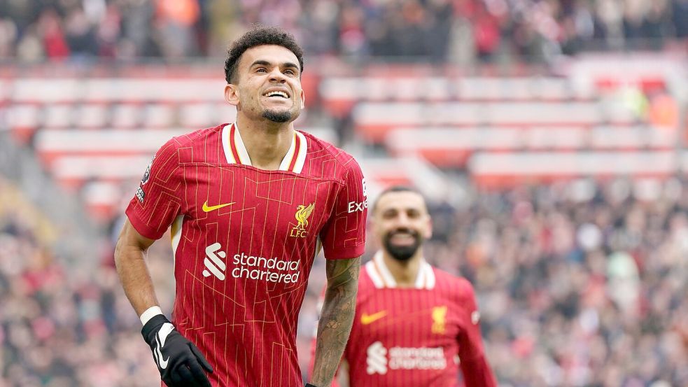 Luis Díaz steht kurz vor einem Wechsel zum FC Bayern. (Archivbild) Foto: Andrew Yates/CSM via ZUMA Press Wire/dpa