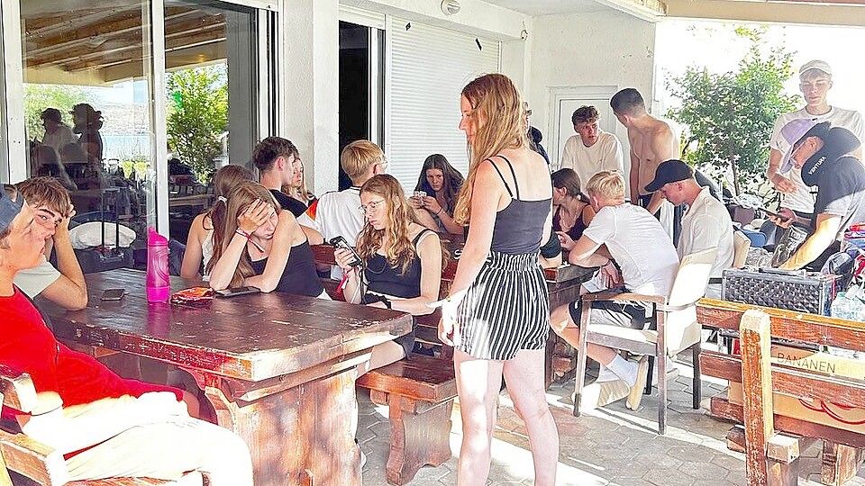 41 Jugendliche des Kreisjugenddienstes Rhauderfehn verbrachten Anfang Juli eine unvergessliche Sommerfreizeit in Ljubac, Kroatien. Foto: Kreisjugenddienst Rhauderfehn