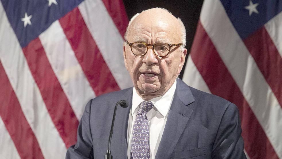 Rupert Murdoch soll nach dem Willen von US-Präsident Donald Trump rasch vor Gericht aussagen.Foto: Mary Altaffer/AP/dpa Foto: Mary Altaffer