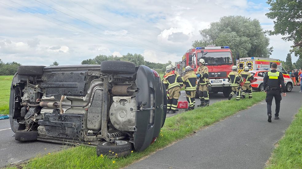 Es gab einen Unfall in Leer. Foto: Heinz Dahlmann