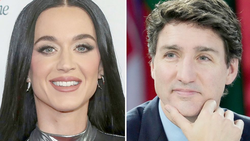Wurden in Montreal zusammen gesehen: Popstar Katy Perry und der ehemalige kanadische Premierminister Justin Trudeau. Foto: Andy Kropa/Frank Gunn/Canadian Press/AP/dpa