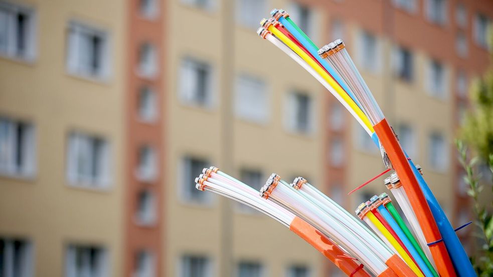 Die Bundesnetzagentur sieht kein wettbewerbswidriges Verhalten der Deutschen Telekom beim Glasfaserausbau. (Archivbild) Foto: Jan Woitas/dpa