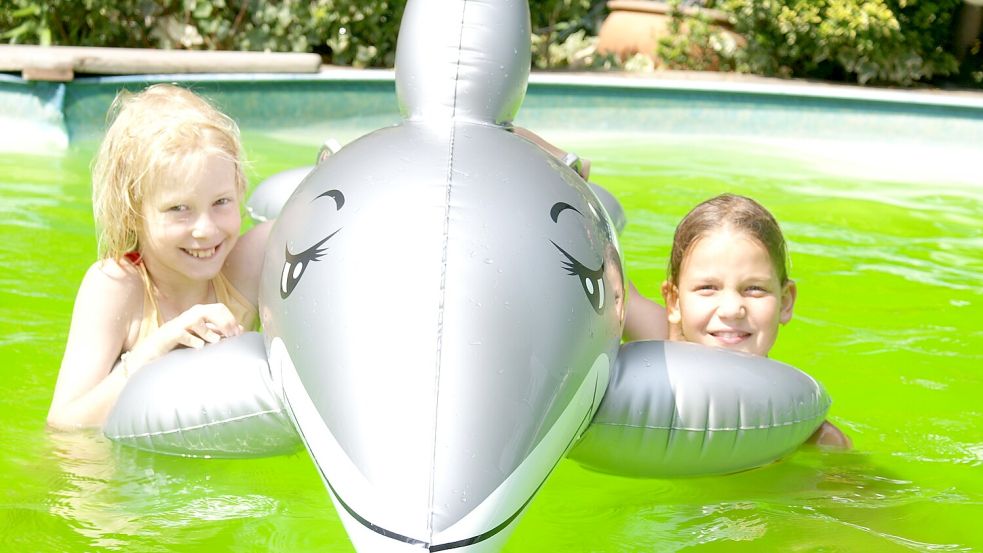 Ein Swimmingpool steht nicht nur bei Kindern ganz oben auf der Beliebtheitsskala im Sommer. Foto: Hofschläger/pixelio.de