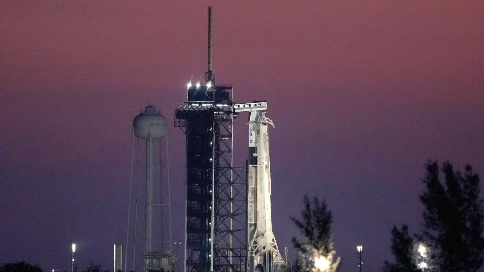 Die Crew 11 ist mit der Falcon 9 zur ISS gestartet. Foto: Chris O’Meara/AP/dpa