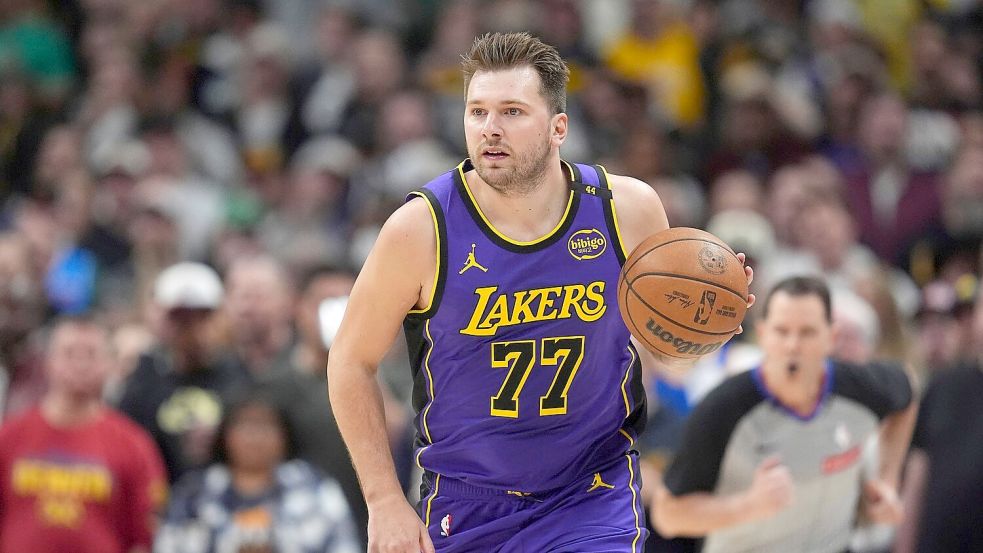 Luka Doncic will mit den Lakers noch viel erreichen. Foto: David Zalubowski/AP/dpa