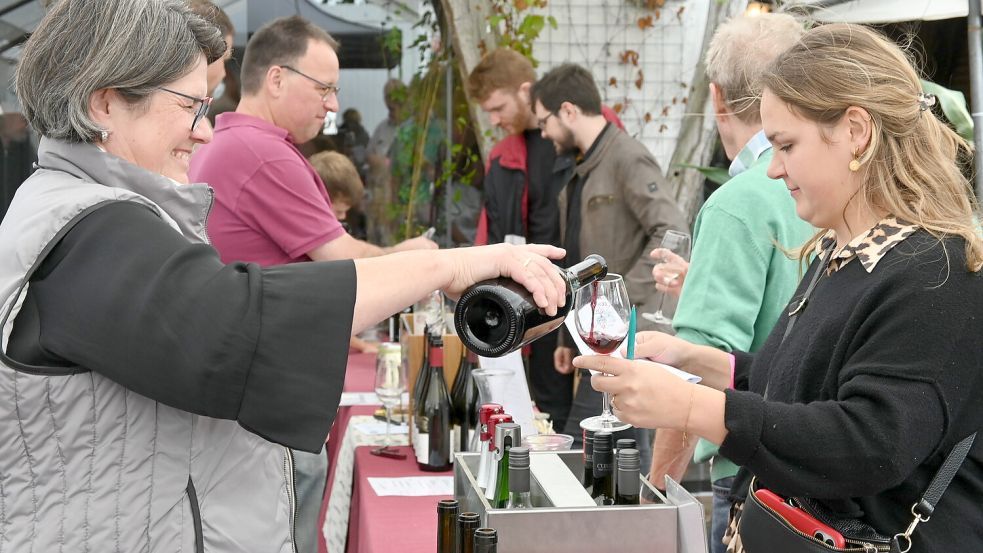 Die Weinmatinee war bei den Besuchern besonders beliebt. Foto: Holger Weers