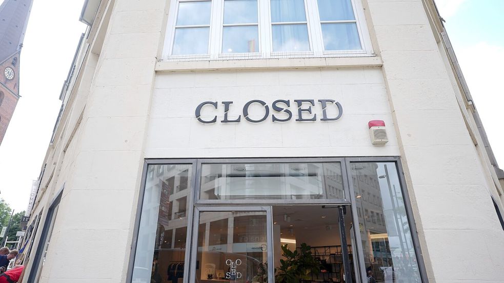Ein Geschäft der Modemarke Closed in der Hamburger Innenstadt. Foto: Marcus Brandt/dpa
