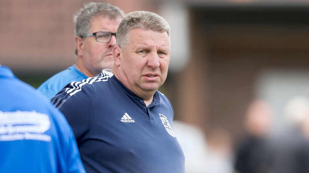 Mario Look ist seit 2014 Trainer beim SV Hage. Foto: Doden/Emden