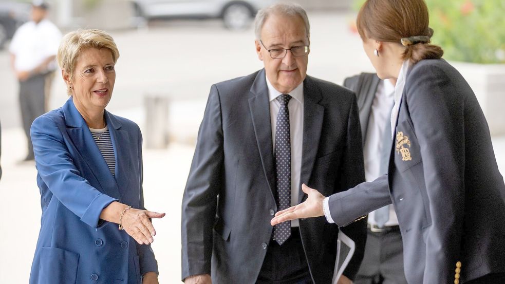 Mission impossible: Bundespräsidentin konnte in Washington nichts ausrichten. Foto: Mark Schiefelbein/AP/dpa