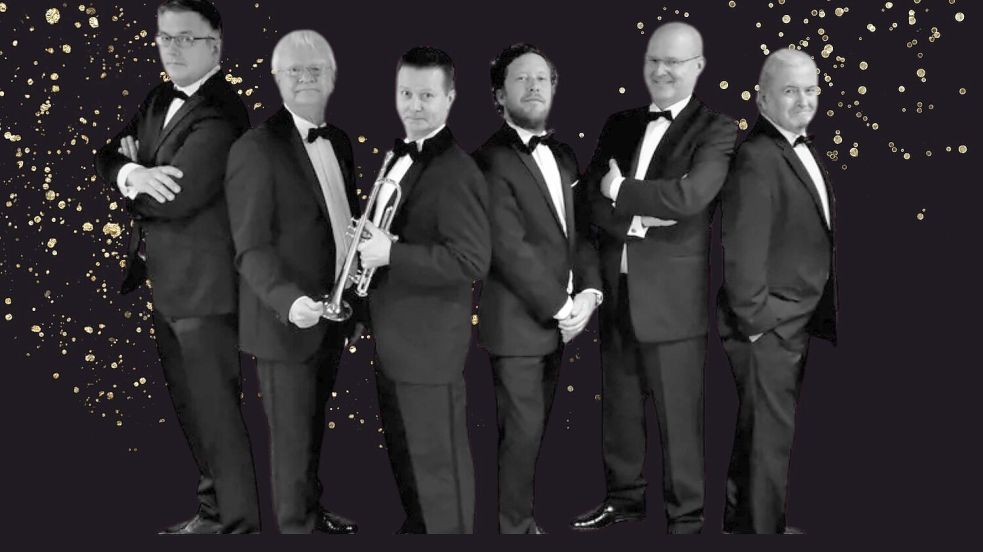 Die Band „Armstrong’s Ambassadors“ bringt den unverwechselbaren Sound von Louis Armstrongs All Stars in den Rathaussaal Ihrhove. Foto: Simon Holliday