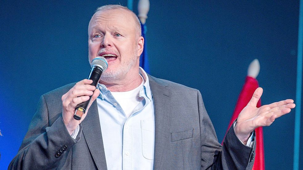 Stefan Raab hat mit Michael „Bully“ Herbig einen neuen Song herausgebracht. (Archivbild) Foto: Jens Büttner/dpa
