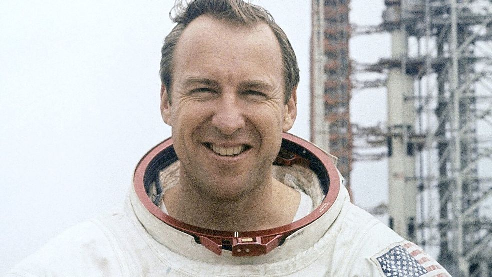 Lovell war auch Teil der ersten Mondumkreisung mit Apollo 8 im Jahr 1968. (Archivbild) Foto: Uncredited/NASA/AP/dpa