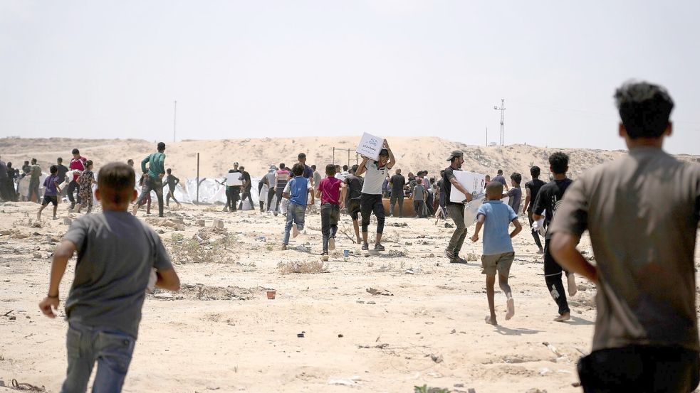 Israels beschlossene Ausweitung des Kriegs in Gaza stößt weltweit auf Kritik. Foto: Abdel Kareem Hana/AP/dpa