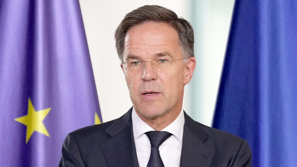 Rutte sieht es als unvermeidbar an, dass das Thema Gebietsabtretungen auf den Tisch kommen wird. (Archivfoto) Foto: Soeren Stache/dpa