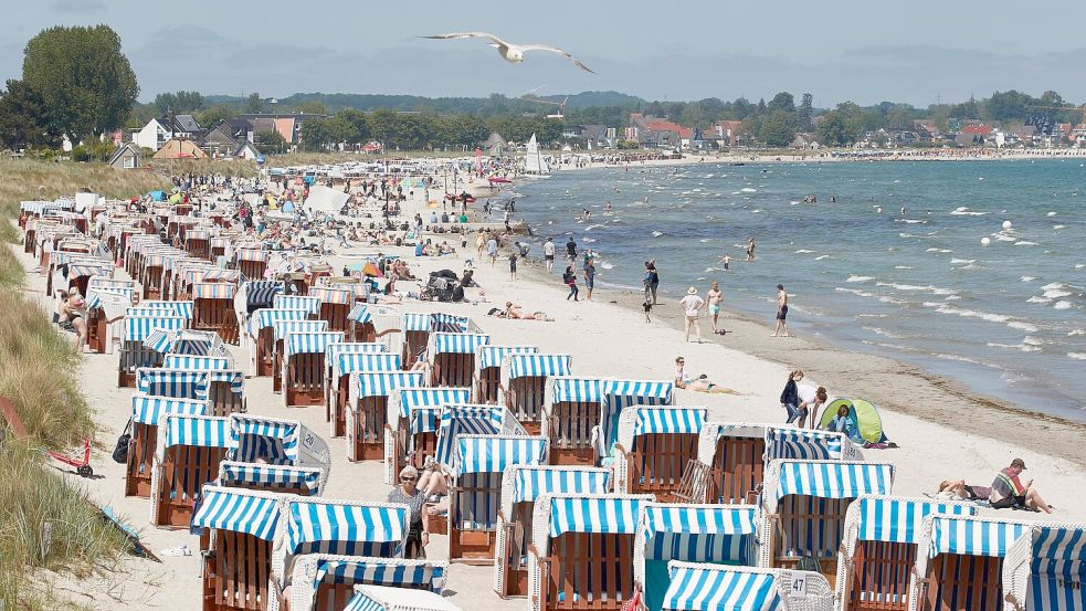 Die neue Woche verspricht Badewetter in Deutschland. Foto: Georg Wendt/dpa