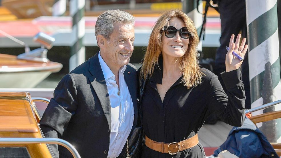 Der ehemalige französische Staatspräsident Nicolas Sarkozy und die Sängerin Carla Bruni sind seit dem Jahr 2008 verheiratet. (Archivbild) Foto: Mario Cartelli/SOPA Images via ZUMA Press Wire/dpa