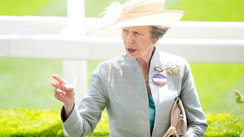 Die britische Prinzessin Anne wird 75 Jahre alt. Foto: James Manning/PA Wire/dpa Foto: James Manning