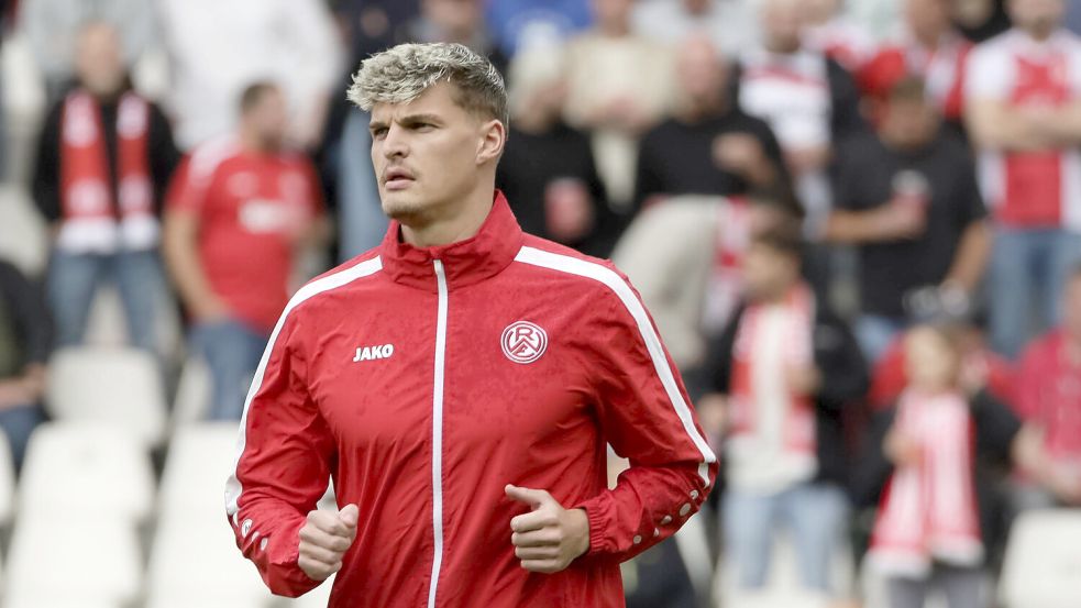 Der Jemgumer Angreifer Marek Janssen steht Rot-Weiss Essen in nächster Zeit aufgrund einer Knieverletzung nicht zur Verfügung. Foto: Imago