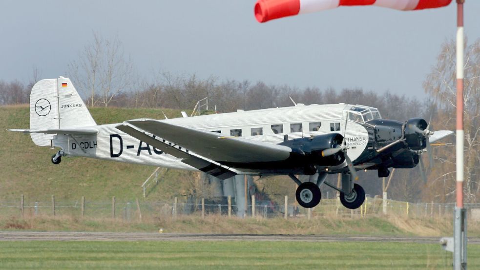 Die Ju 52 ist als zweite Ikone für die Ausstellung vorgesehen. Foto: picture alliance / ZB
