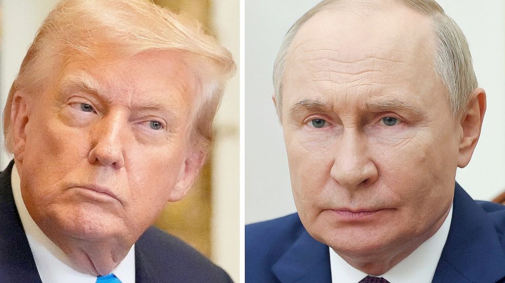 Bei dem Treffen in Alaska steht für beide Staatschefs viel auf dem Spiel. (Archivbild) Foto: Mark Schiefelbein/Mihail Metzel/AP/Pool Sputnik Government via AP/dpa