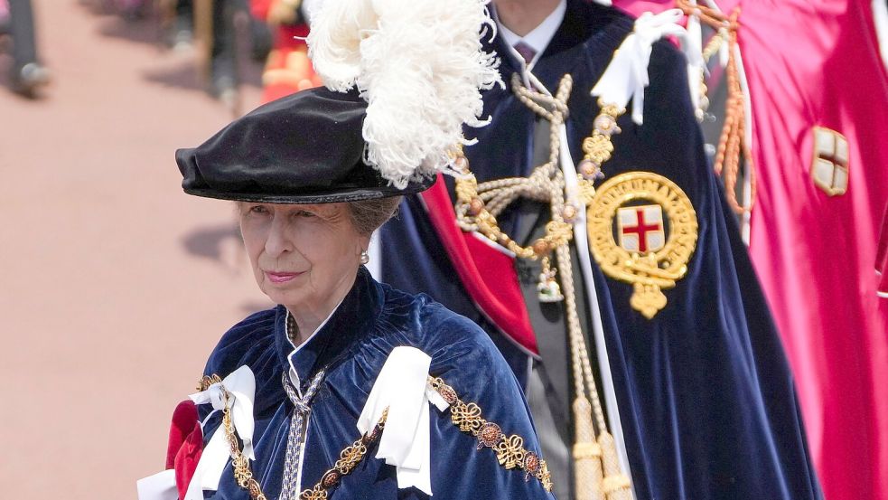 Prinzessin Anne gilt als eines der beliebtesten Mitglieder der Königsfamilie. (Archivbild) Foto: Carlos Jasso/Reuters Pool via AP/dpa