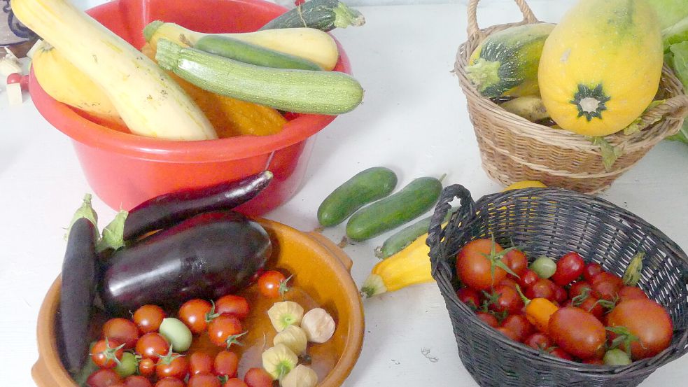 Gemüse aus dem Latüt-Garten. Foto: Karin Berends-Lüürßen