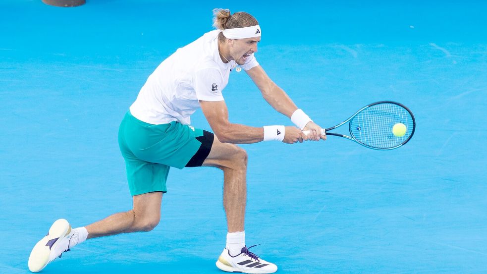 Alexander Zverev ist für den Mixed-Wettbewerb bei den US Open gemeldet. Foto: Wally Nell/ZUMA Press Wire/dpa