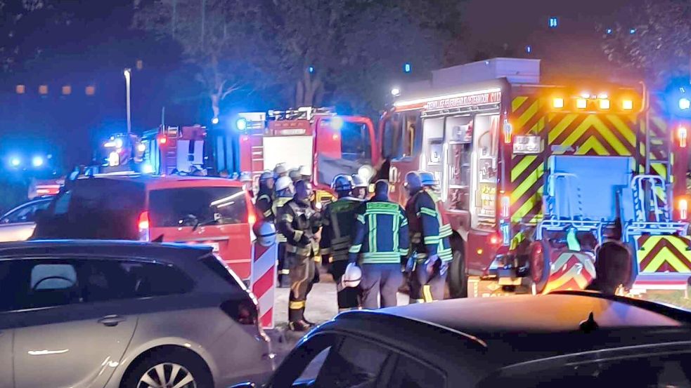 Die Feuerwehren waren schnell vor Ort. Foto: Daniel Grüneke