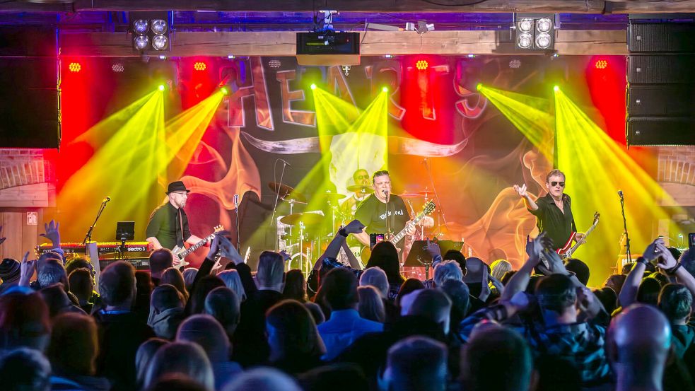 Die Rockband Hearts Fear tritt am 22. August in Flachsmeer auf. Foto: Thomas Dubbis