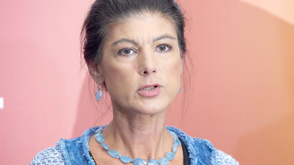 Hält wenig von einer Waffenruhe als Vorbedingung für Friedensverhandlungen im Ukraine-Krieg: BSW-Vorsitzende Sahra Wagenknecht. Foto: dpa/Jörg Carstensen