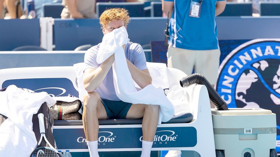 Jannik Sinner verzichtet auf einen Start im Mixed-Doppel bei den US Open Foto: Wally Nell/ZUMA Press Wire/dpa