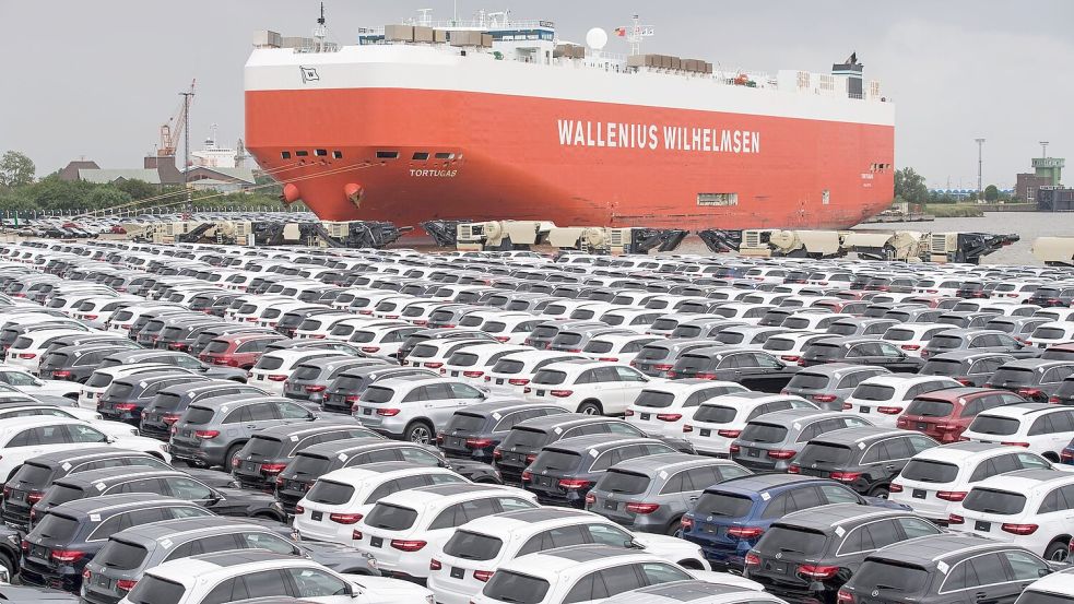 Die gemeinsame Erklärung der EU und USA zur Beendigung des Handelskonflikts regelt auch das sensible Thema der Auto-Importe. (Archivbild) Foto: Ingo Wagner/dpa