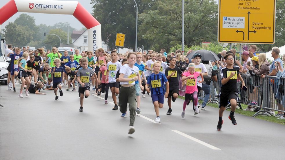 Der beliebte Hafenfestlauf findet auch in diesem Jahr wieder statt. Archivfoto: Passmann