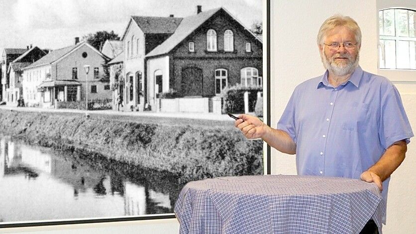 Hinrich Heselmeyer präsentiert Bilder unter dem Motto „Nix blifft as dat is“. Foto: Hinrich Heselmeyer